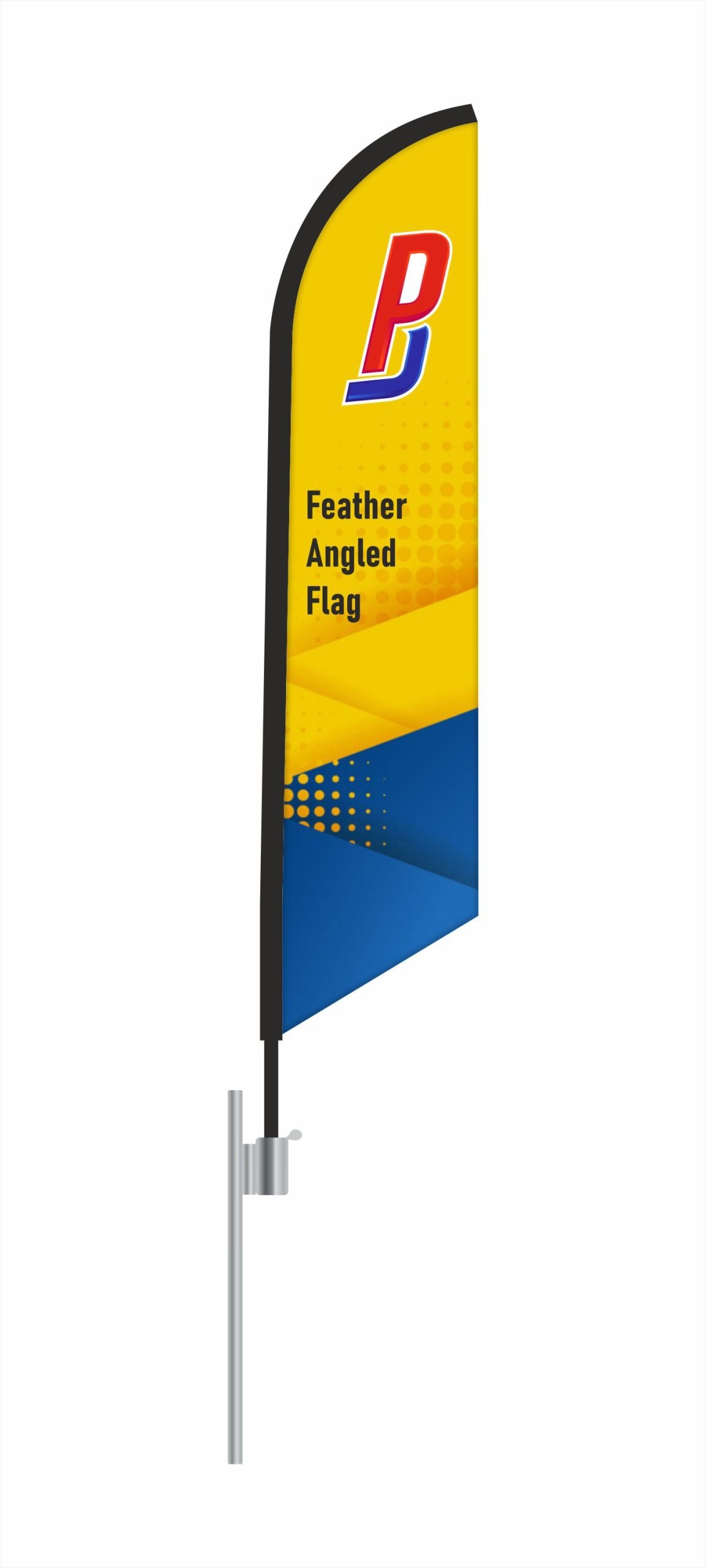 Feather Angled Flag