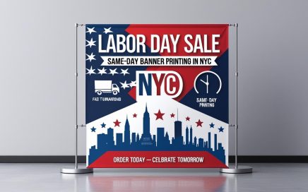 Celebrate Labor Day in Style: Fast & Affordable Banner Printing in New York City